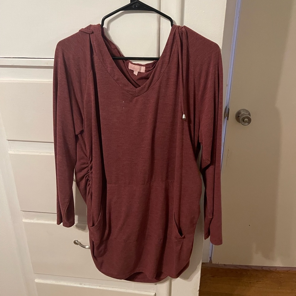 Maternity hoody